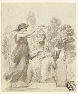 Homer krönen von Thomas Stothard