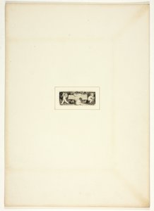 Studie für eine Platte aus Die Triumphe der Mäßigung, im Royal Engagements Pocket Book von 1796 von Thomas Stothard