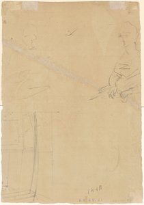 Figurenstudien (verso)