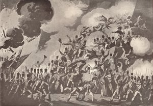 Sturm auf St. Sebastian, 31. August 1813, 1909 von Thomas Sutherland
