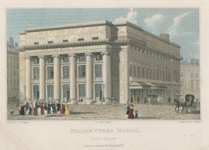 Italienisches Opernhaus, Südfront, London