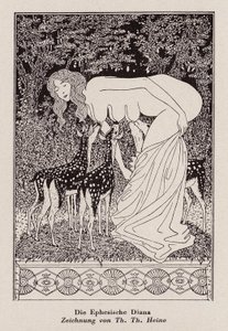 Ephesische Diana (Lithographie)