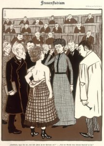 Frauenstudium von Thomas Theodor Heine