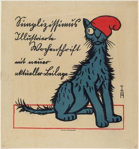 Werbeplakat für den Simplicissimus