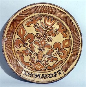 Staffordshire-Schale, ca. 1680