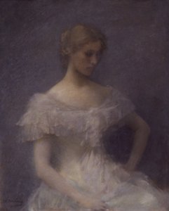 Sitzendes junges Mädchen, 1896