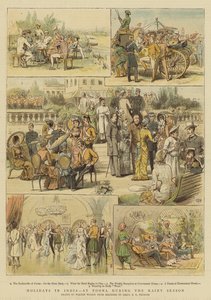 Ferien in Indien, in Poona während der Regenzeit von Thomas Walter Wilson