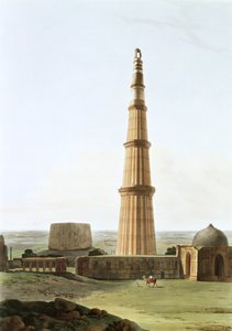 Der Qutb Minar bei Delhi