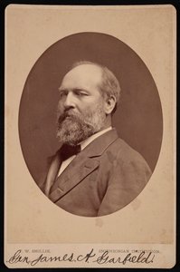 Porträt von James Abram Garfield 1831-1881, Juni 1880 von Thomas William Smillie