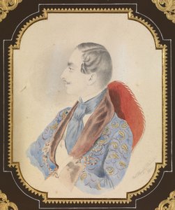Porträt von Ilya Mikhaylovich Miklashevsky, 1844