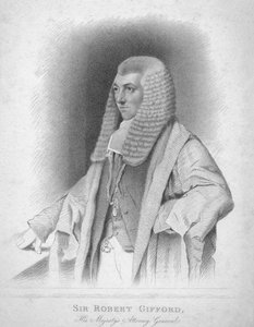 Sir Robert Gifford, Generalstaatsanwalt Seiner Majestät, um 1820