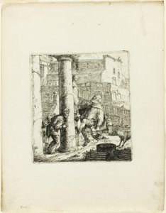 Der blinde Bettler von Lazarillo ausgetrickst von Thomas Wyck