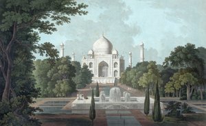 Ansicht des Taj Mahal