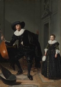 Ein Musiker und seine Tochter