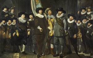 Bürgerwehr des III. Bezirks von Amsterdam unter dem Kommando von Hauptmann Allaert Cloeck und Leutnant Lucas Jacobsz Rotgans von Thomas de Keyser
