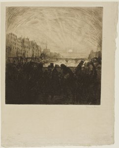 Wirkung des Sonnenuntergangs