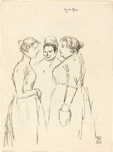 Klatschende Frauen