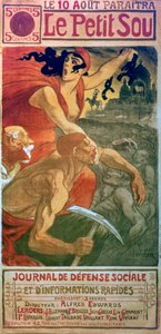 Le Petit Sou Socialist Magazine, ca. 1879-1923 von Théophile Alexandre Steinlen