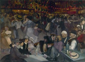 Der Ball am 14. Juli von Théophile Alexandre Steinlen