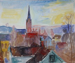 Kirchturm, Lillehammer