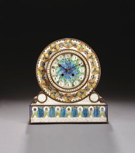 Favrile Mosaik Kaminuhr von Tiffany and Company
