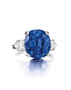 Ring (Saphir, Diamanten & Platin)