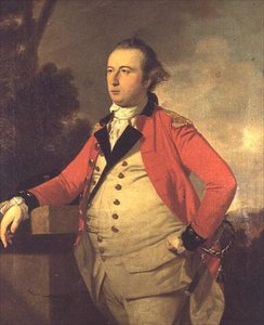Porträt von Kapitän Robert Stewart von St. Fort, Fife von Tilly Kettle