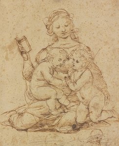 Madonna mit zwei Kindern von Timoteo Viti