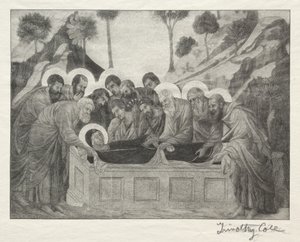 Alte italienische Meister: Beerdigung der Jungfrau, 1888-1892