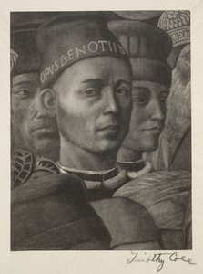 Alte italienische Meister: Porträt von Benozzo Gozzoli, 1888-1892 von Timothy Cole