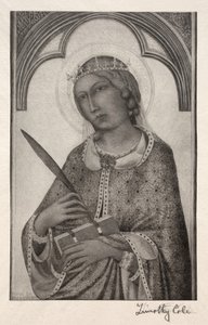 Alte italienische Meister: St. Katharina von Alexandria, 1888-1892