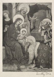 Die Anbetung der Könige, 1887 von Timothy Cole