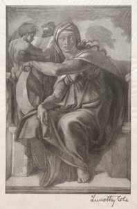 Alte italienische Meister: Die delphische Sibylle, 1890