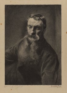Porträt von Rodin von Timothy Cole