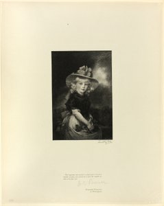 Prinzessin Sophia, Tochter von George III, aus Alte englische Meister