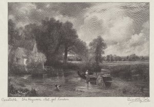 Der Heuwagen von Timothy Cole after John Constable