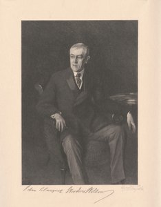 Woodrow Wilson von Timothy Cole, after John Singer Sargent