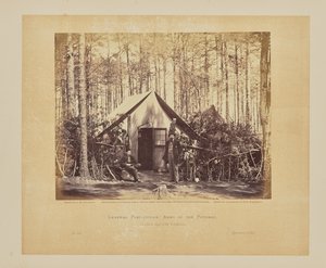 Hauptpostamt, Armee des Potomac, Brandy Station, Virginia