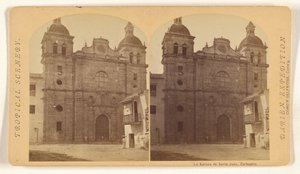 Die Kirche San Juan, Cartagena von Timothy H. O