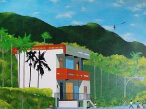 Haus an der Autobahn 11, Taitung, Taiwan, 2017 von Timothy Nathan Joel