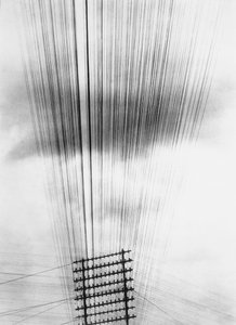 Telefonleitungen, Mexiko, 1925
