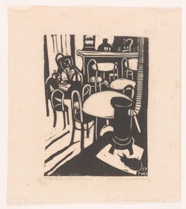 Wartezimmer der Station von Tinus van Doorn (signed by artist)