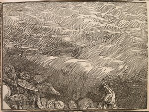 Die Versenkung der Armee des Pharao im Roten Meer von Titian (c.1488 1576)