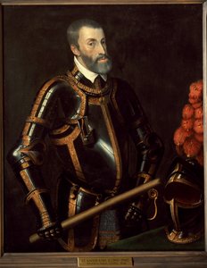 Porträt von Karl V., Kaiser von Deutschland