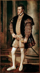 Porträt von Philipp II, Sohn von Karl V
