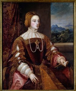 Porträt der Kaiserin Isabella von Portugal von Tiziano Vecelli