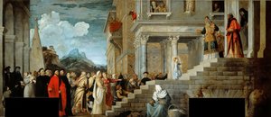 Die Darstellung der Jungfrau im Tempel, 1534-1538