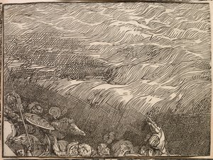 Die Untertauchen der Armee des Pharaos im Roten Meer von Titian