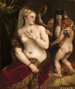 Venus mit Spiegel von Titian