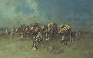 Eine arabische Karawane